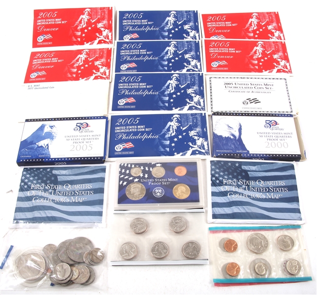 UNITED STATES PROOF & MINT COIN SET COLLECTION