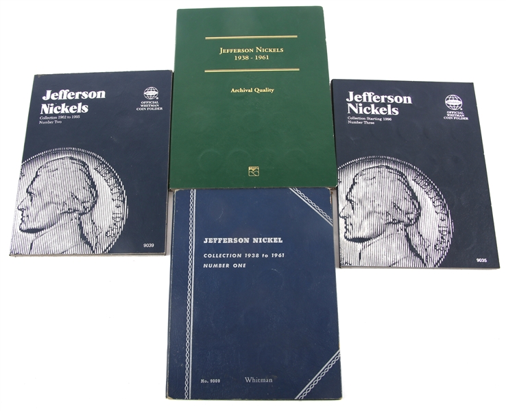 JEFFERSON NICKEL BOOK COLLECTION - 1938-2013