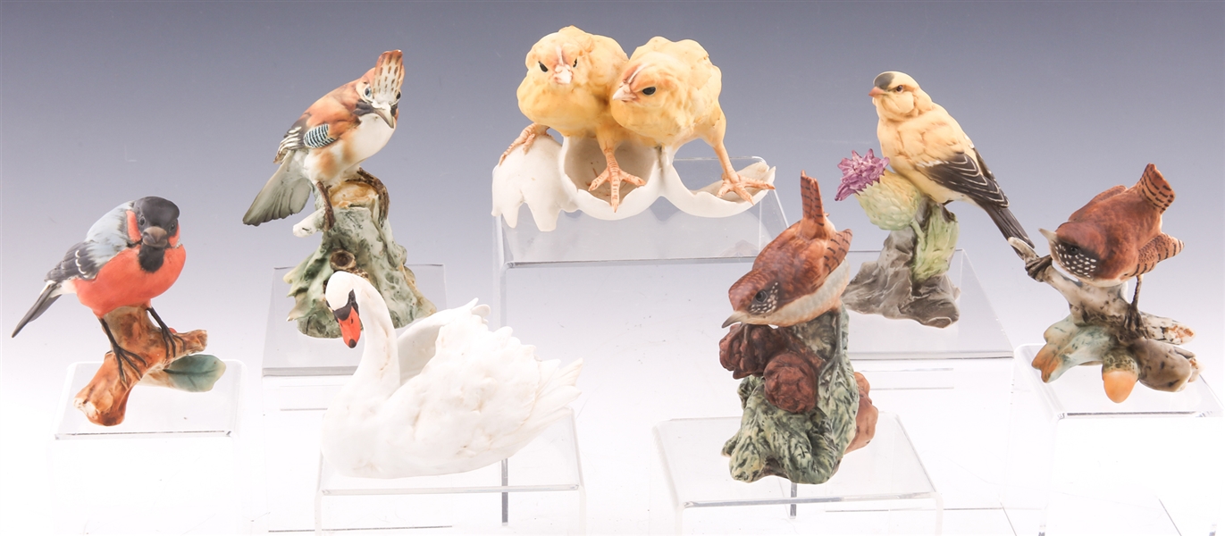 KAISER PORCELAIN BIRD FIGURINES