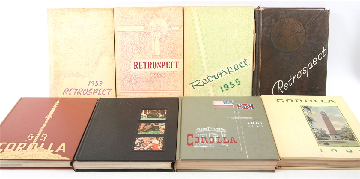 1953-1962 HIGHSCHOOL & COLLEGE YEARBOOKS - ALABAMA