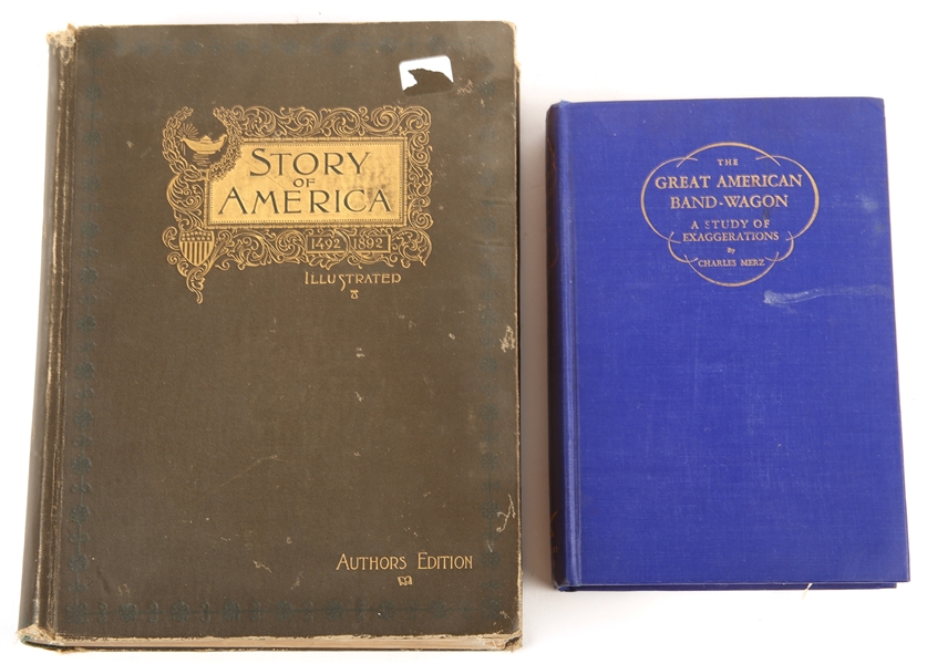 LATE 19TH AND EARLY 20TH C. AMERICAN BOOKS - LOT OF 2