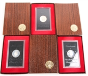 1971 EISENHOWER PROOF SILVER COIN SETS - LOT OF 3