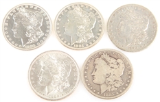 UNITED STATES MORGAN SILVER DOLLARS - 1885-1896