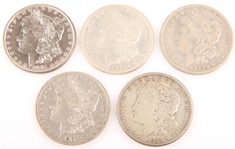 UNITED STATES MORGAN SILVER DOLLARS - 1881-1921