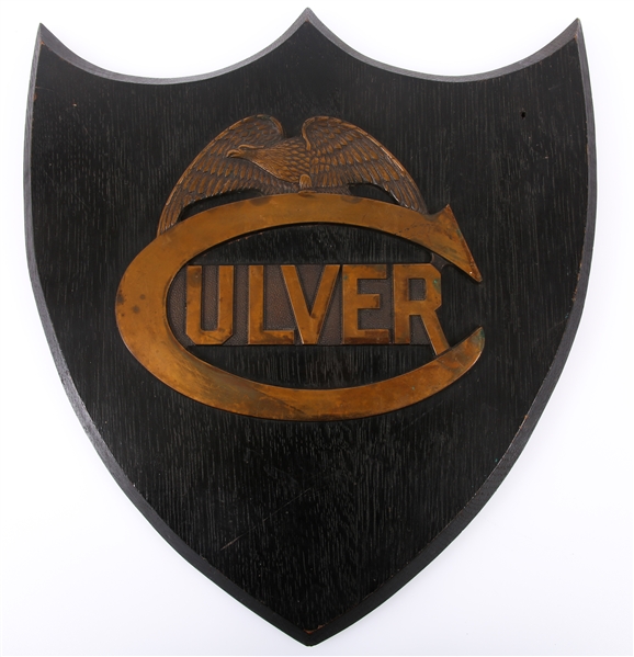 CULVER MILITARY ACADEMY WOODEN SIGN