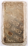 JOHNSON MATTHEY .999 FINE SILVER 10 TOZ SILVER BAR