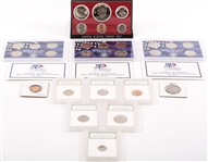 MODERN PROOF COIN COLLECTION - SLABBED & SETS