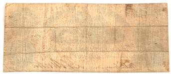 1862 $50 STATE OF FLORIDA OBSOLETE BANKNOTE