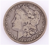 1891 CC MORGAN SILVER DOLLAR KEY DATE