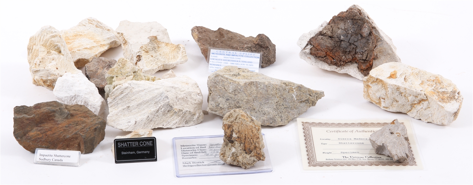 COLLECTION OF SHATTERCONE