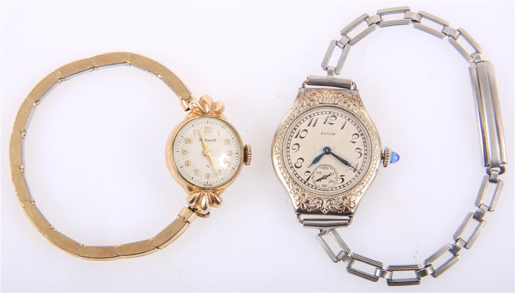 WOMENS WRISTWATCHES - ELGIN & WADSWORTH