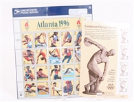 1996 ATLANTA CENTENNIAL OLYMPIC GAMES STAMP SHEETS