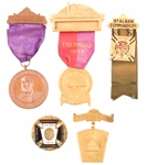 KNIGHTS TEMPLAR MASONIC SCOTTISH RITE BADGES - LOT OF 5