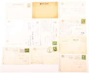 EMBOSSED GAR AND PATRIOTIC POSTCARDS - LOT OF 11