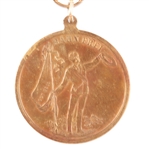 TRANS-MISSISSIPPI TURN FEST 1898 GERMAN BADGE