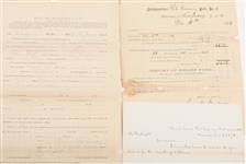 LATE 19TH C. GRAND ARMY OF THE REPUBLIC DOCUMENTS