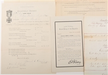 LATE 19TH C. GRAND ARMY OF THE REPUBLIC DOCUMENTS