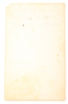 CARTE DE VISITE OF UNION GENERAL JOSEPH HOOKER