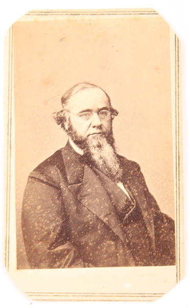 CARTE DE VISITE EDWIN M. STANTON BY MATHEW B. BRADY