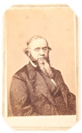 CARTE DE VISITE EDWIN M. STANTON BY MATHEW B. BRADY
