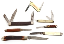 COLLECTION OF POCKET KNIVES - LOT OF 7