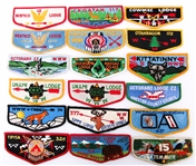 LATE 20TH C. BOY SCOUTS ORDER OF THE ARROW PATCHES