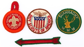 EARLY 20TH C. BOY SCOUTS OF AMERICA FELT PATCHES