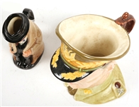 CHURCHILL AND MACARTHUR TOBY JUG LOT OF 2