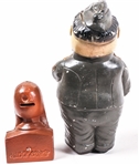 EARLY TO MID 20TH CENTURY COIN BANK LOT OF 2