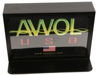 AWOL USA NOVELTY LIGHTED SIGN