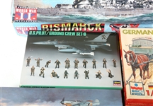 20TH C. MILITARY MODEL SETS LOT OF 8