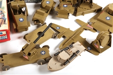 20TH C. MILITARY MODEL SETS LOT OF 8