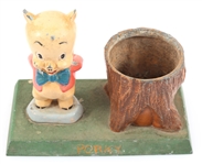 CAST IRON PORKY STILL BANK