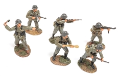 CORGI FORWARD MARCH WWII GERMAN INFANTRY 1944 SET