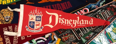SOUVENIR FELT PENNANT FLAGS