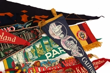 SOUVENIR FELT PENNANT FLAGS