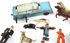 CAST IRON FIGURINES & TOYS