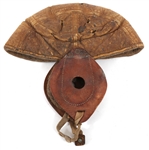 SCHMELZER LEATHER RAIN CAP STYLE FOOTBALL HELMET