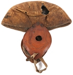 SCHMELZER LEATHER RAIN CAP STYLE FOOTBALL HELMET