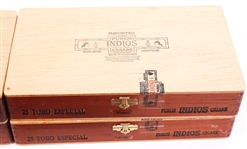 WOODEN CIGAR BOXES - PUROS INDIOS, MACANUDO
