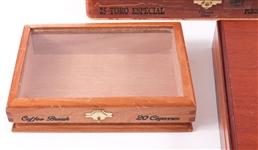 WOODEN CIGAR BOXES - PUROS INDIOS, MACANUDO