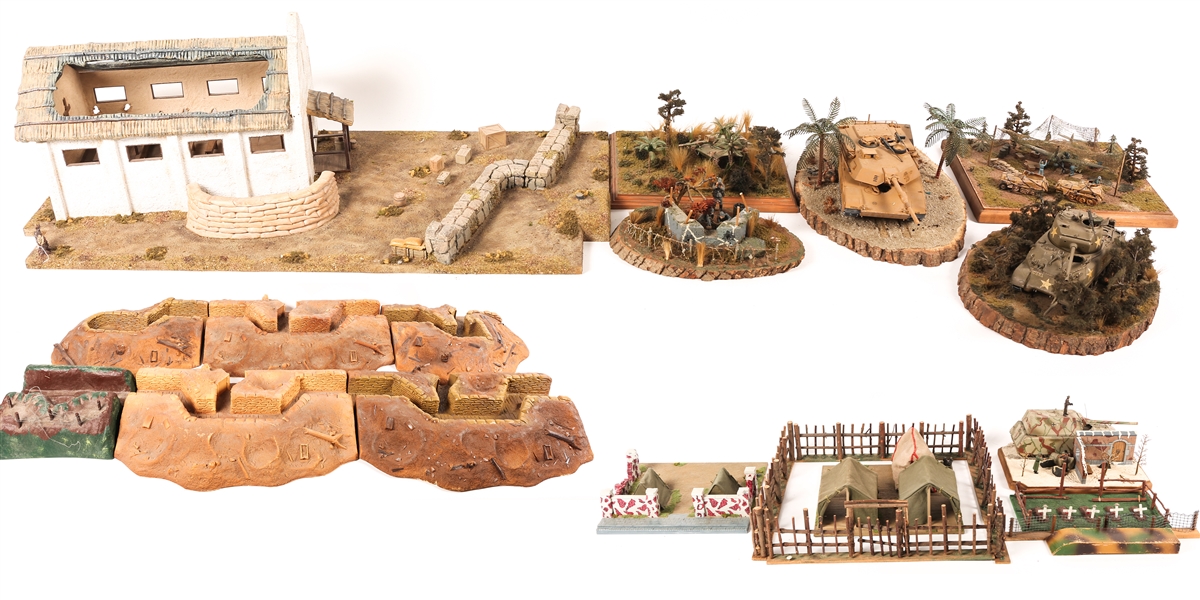 DIORAMA BACKGROUNDS & VIGNETTES MIXED-SCALE