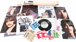 20TH C. MUSIC MEMORABILIA - POSTERS, TICKET STUBS