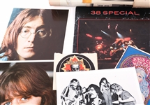 20TH C. MUSIC MEMORABILIA - POSTERS, TICKET STUBS