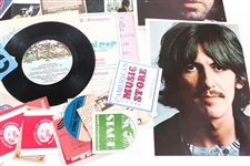 20TH C. MUSIC MEMORABILIA - POSTERS, TICKET STUBS