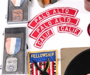 20TH C. ESTATE LOT - RADIO, SHOT GLASSES, & MORE