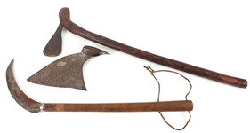 PRIMITIVE AXES & SICKLE