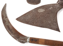 PRIMITIVE AXES & SICKLE