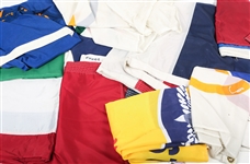 INTERNATIONAL & SPORTS FLAG AND BANNER LOT