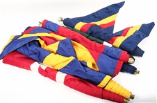 INTERNATIONAL & SPORTS FLAG AND BANNER LOT